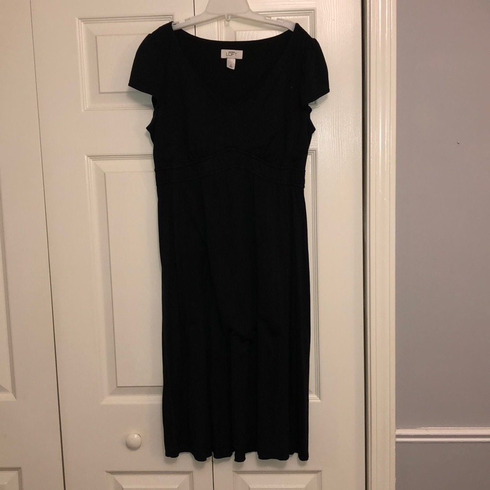 black dress